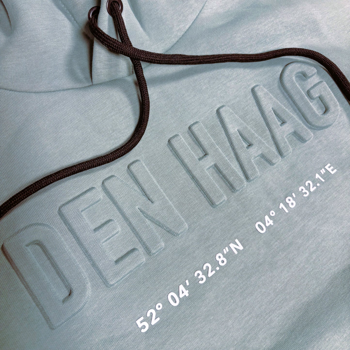 Den Haag Hoodie - Coördinaten Grote Markt