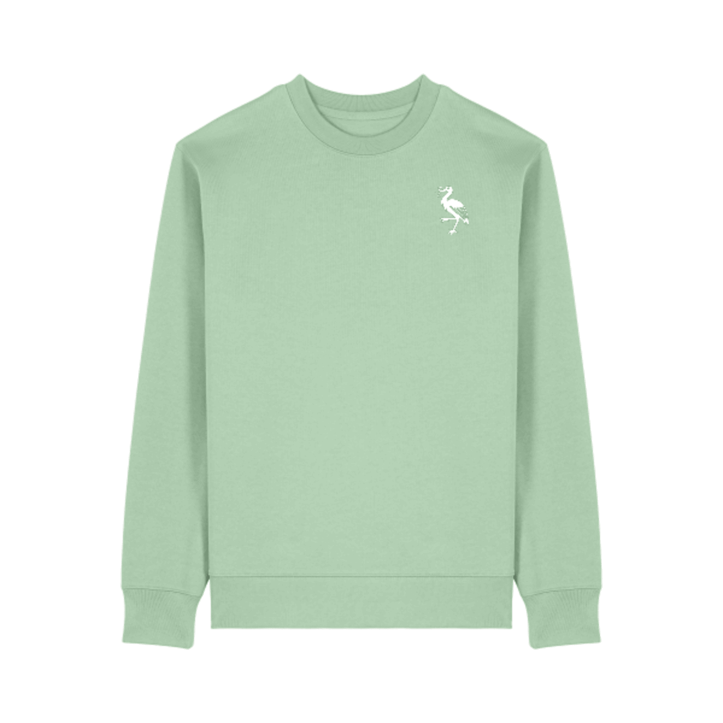 Den Haag Sweater - Ooievaar Misty Jade