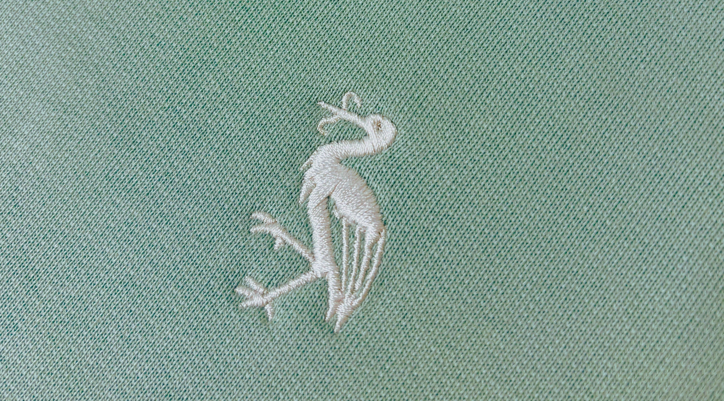 Den Haag Sweater - Ooievaar Misty Jade