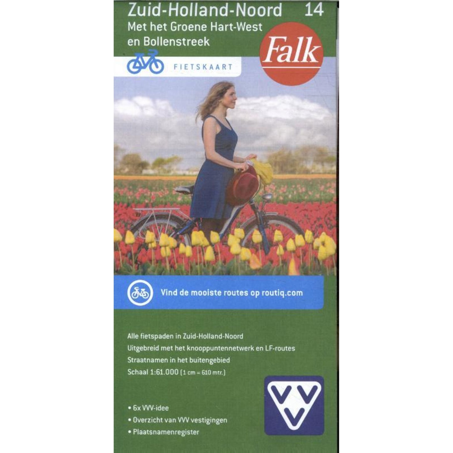 Fietskaart nr 14 Zuid-Holland-Noord