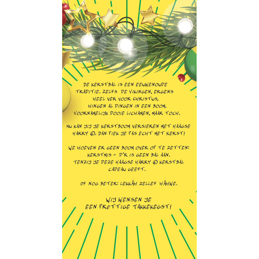 Haagse Harry - Kerstbal