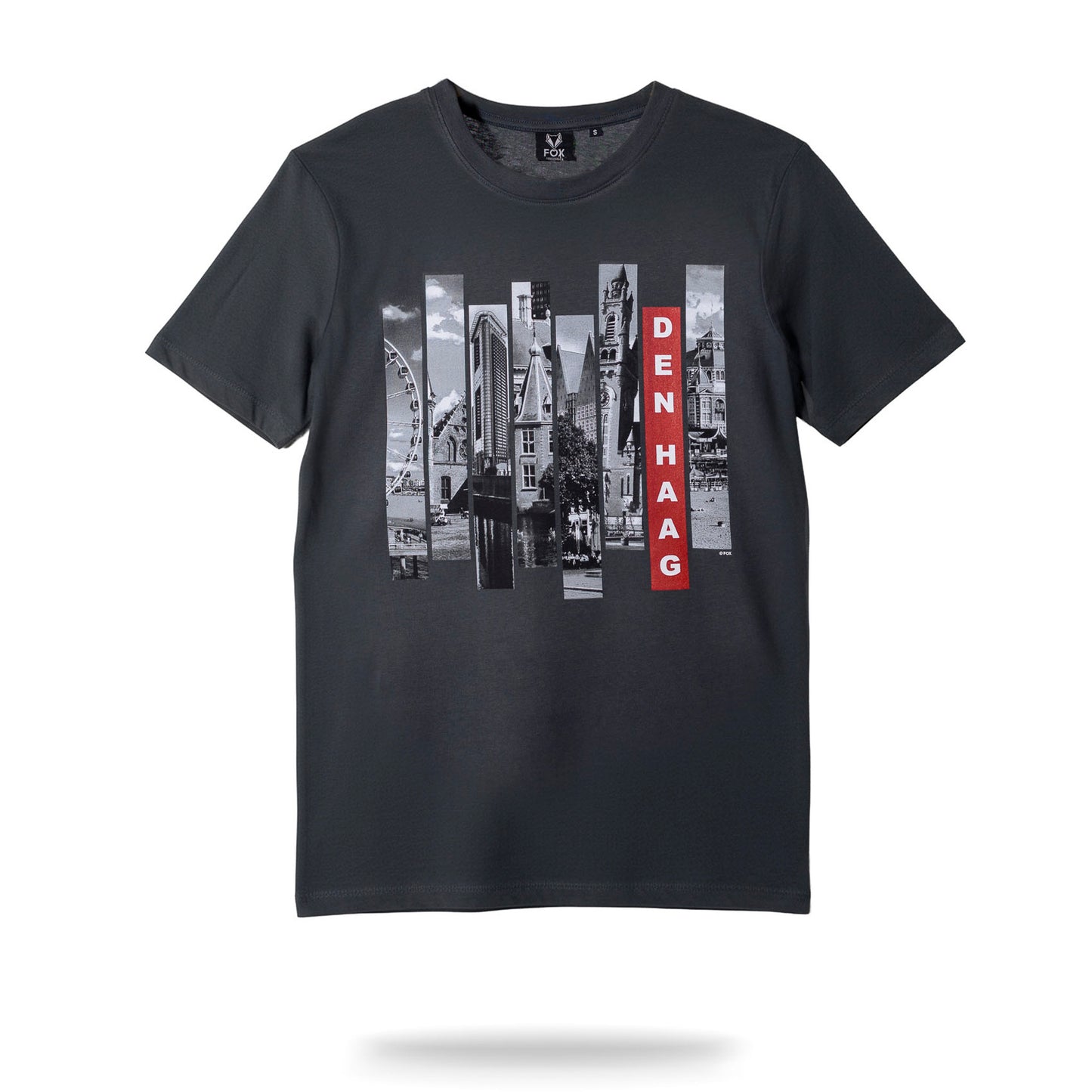 Den Haag T-shirt - Donkergrijs