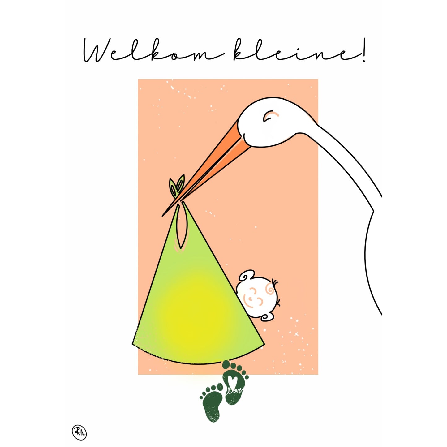 Haagse Wenskaart - Geboorte
