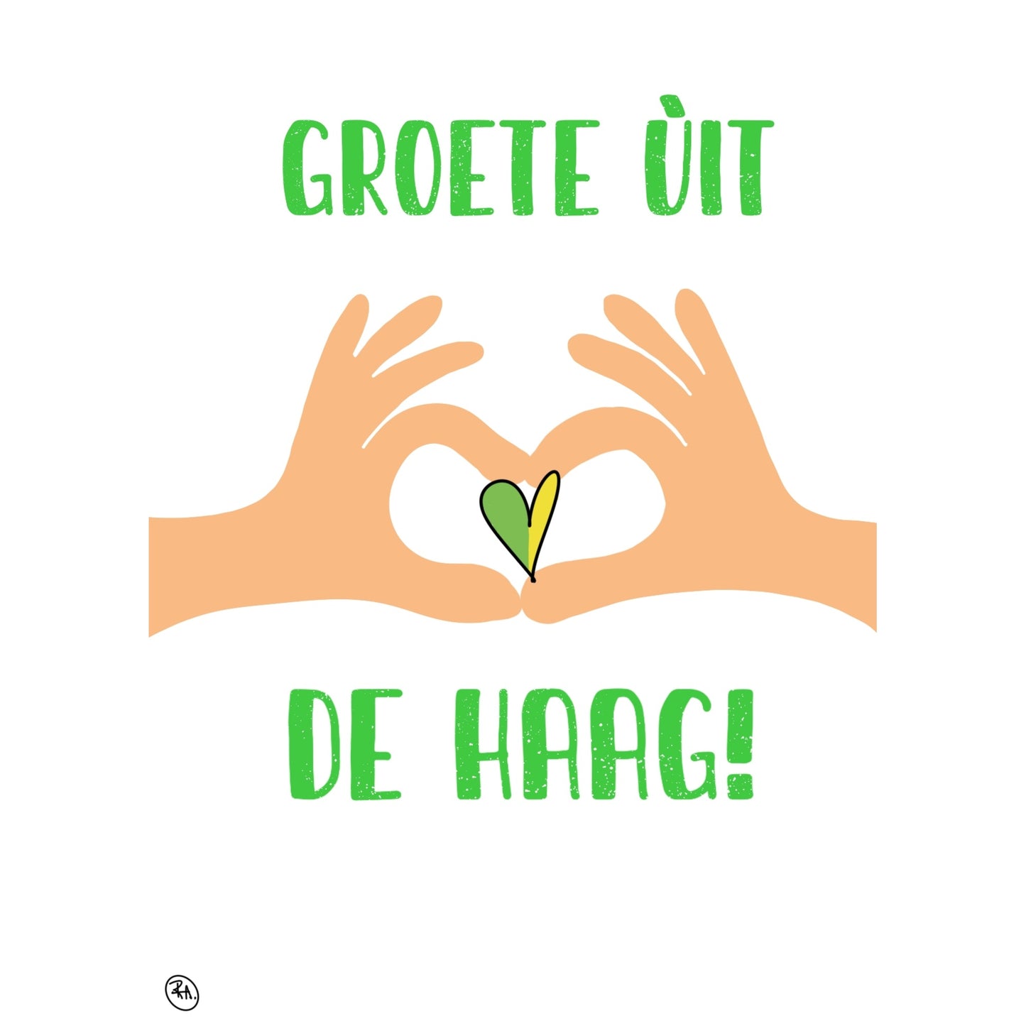 Haagse Wenskaart - Groeten uit