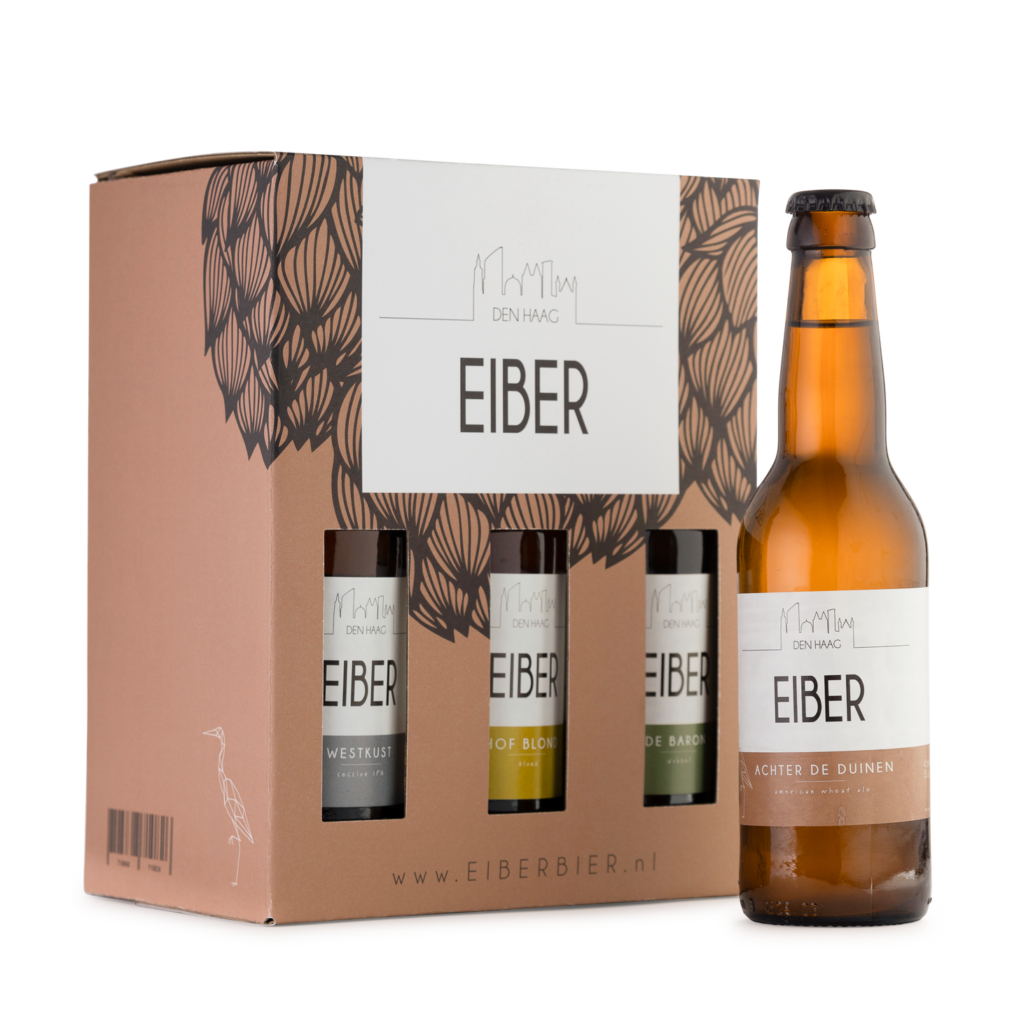 Eiber bier - Sixpack in geschenkverpakking