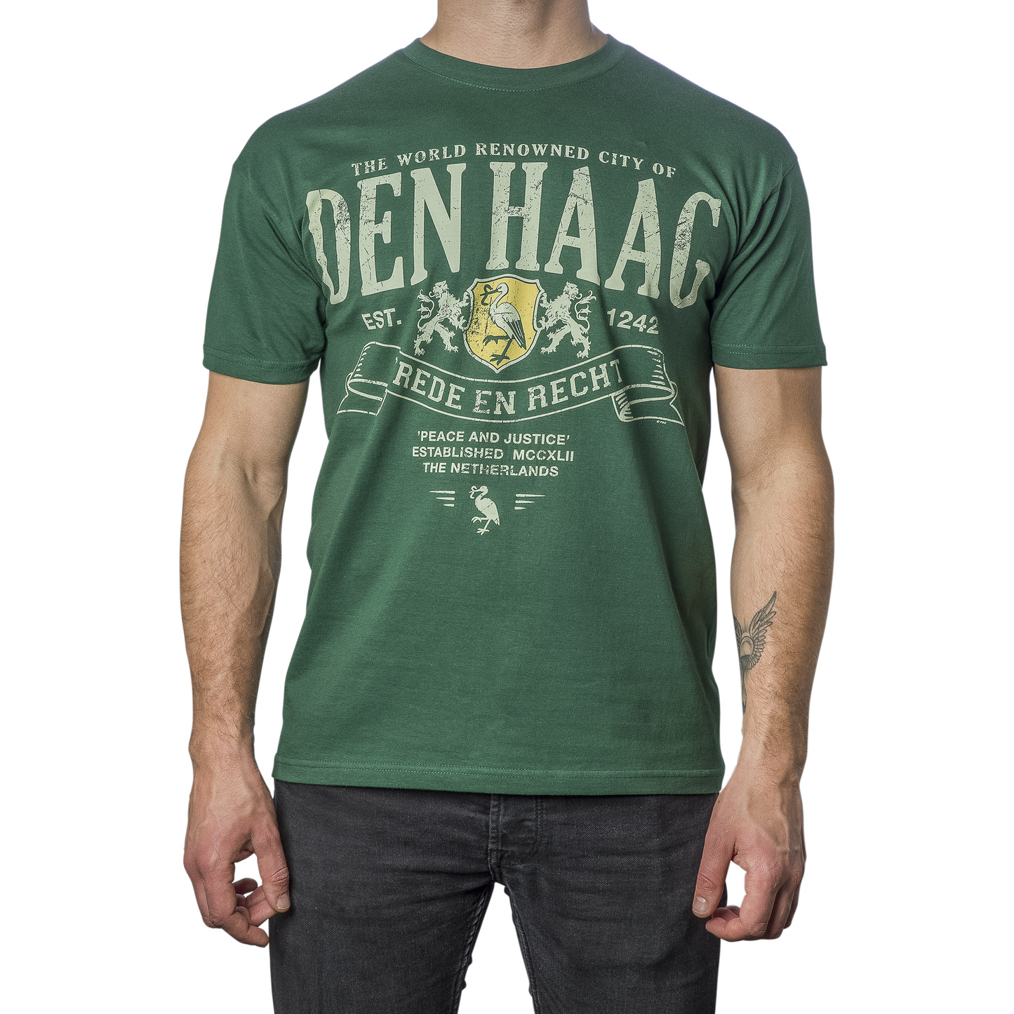 Den Haag T-shirt - Groen