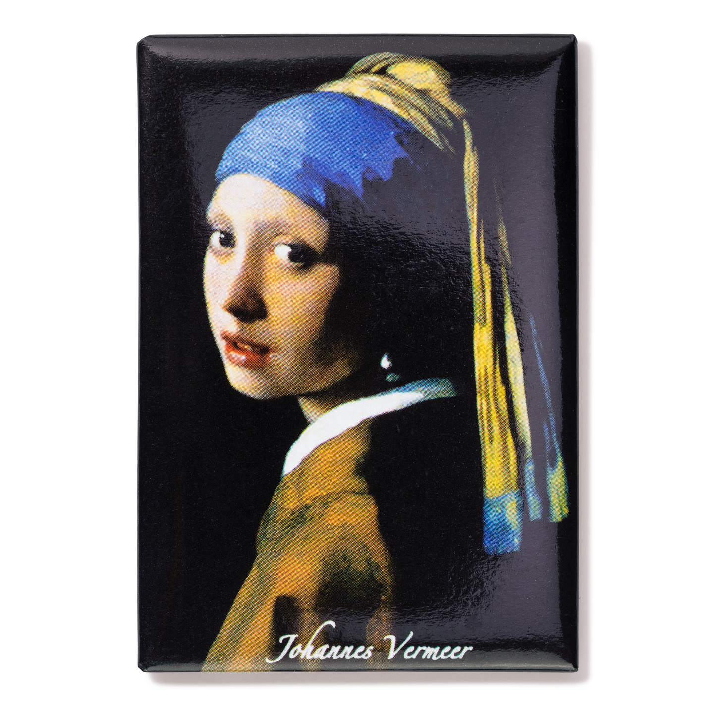Het Meisje met de parel van Johannes Vermeer - Koelkastmagneet