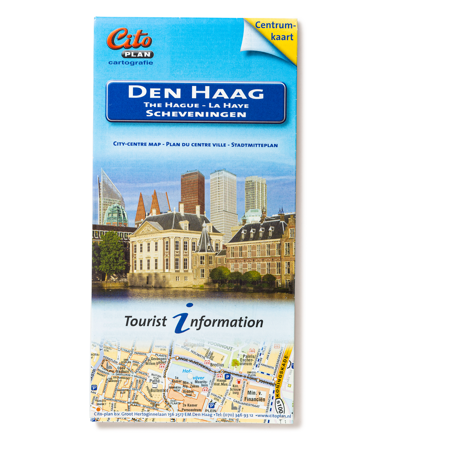 Citoplan - Plattegrond Den Haag centrum - Scheveningen