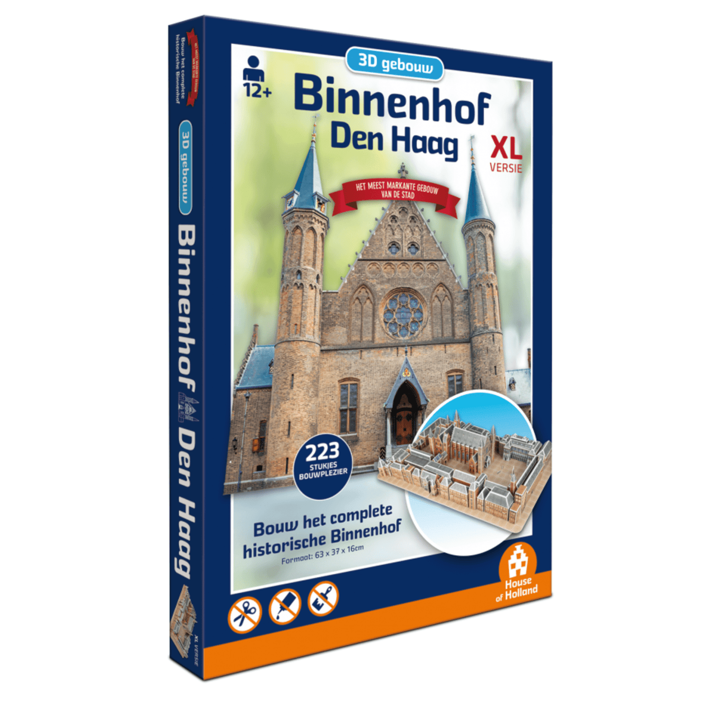 Bouwpakket Binnenhof - 3D
