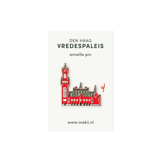 Emaille Pin - Vredespaleis