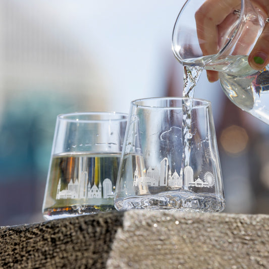 Skyline Den Haag - Drinkglas - ACTIE 2e GLAS 50% KORTING!