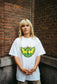 T-shirt Groen Gele Aderen