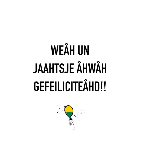 Haagse Wenskaart - Gefeliciteerd Verjaardag