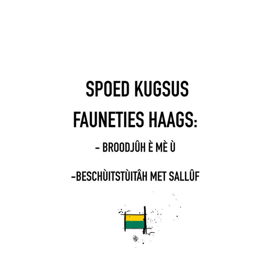 Haagse Wenskaart - Spoed Cursus Haags