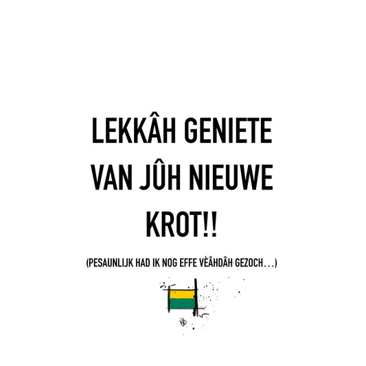 Haagse Wenskaart - Verhuizing Krot