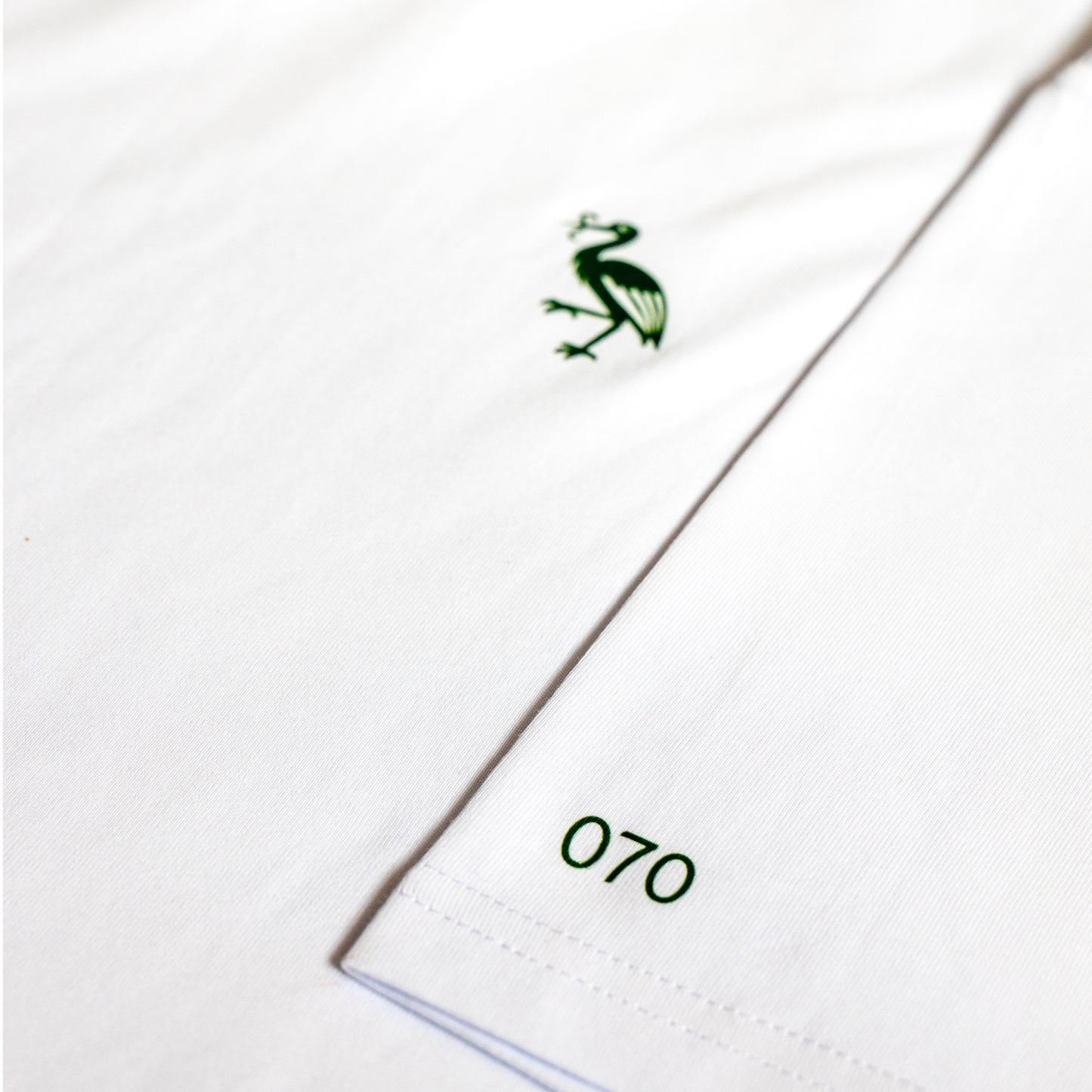 Den Haag T-shirt Ooievaar - Wit - Oversized fit