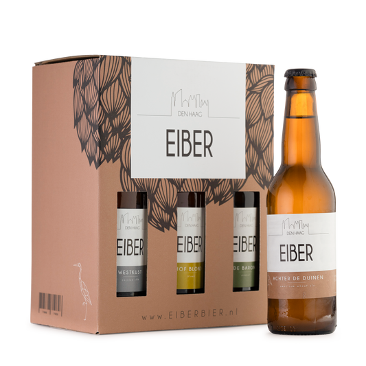 Eiber bier - Sixpack in geschenkverpakking