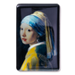 Meisje met de parel van Johannes Vermeer - Koelkastmagneet laser
