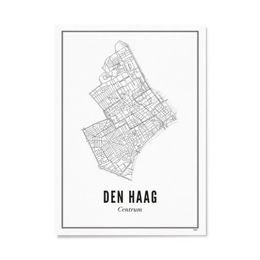 Wijck. - Poster Den Haag Centrum